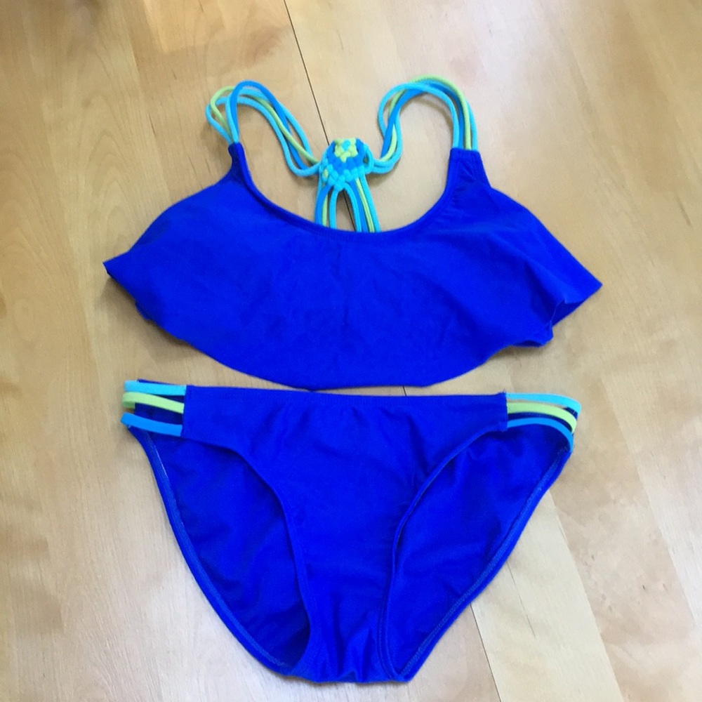 Royal blue bikini